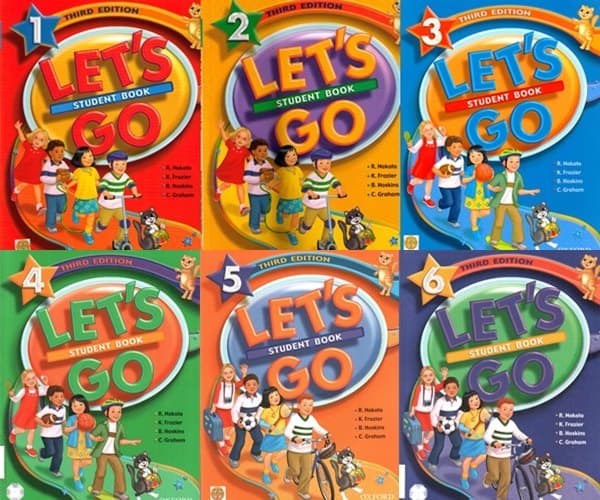 download Trọn bộ sách tiếng anh tiểu học Lets Go từ 1 đến 6